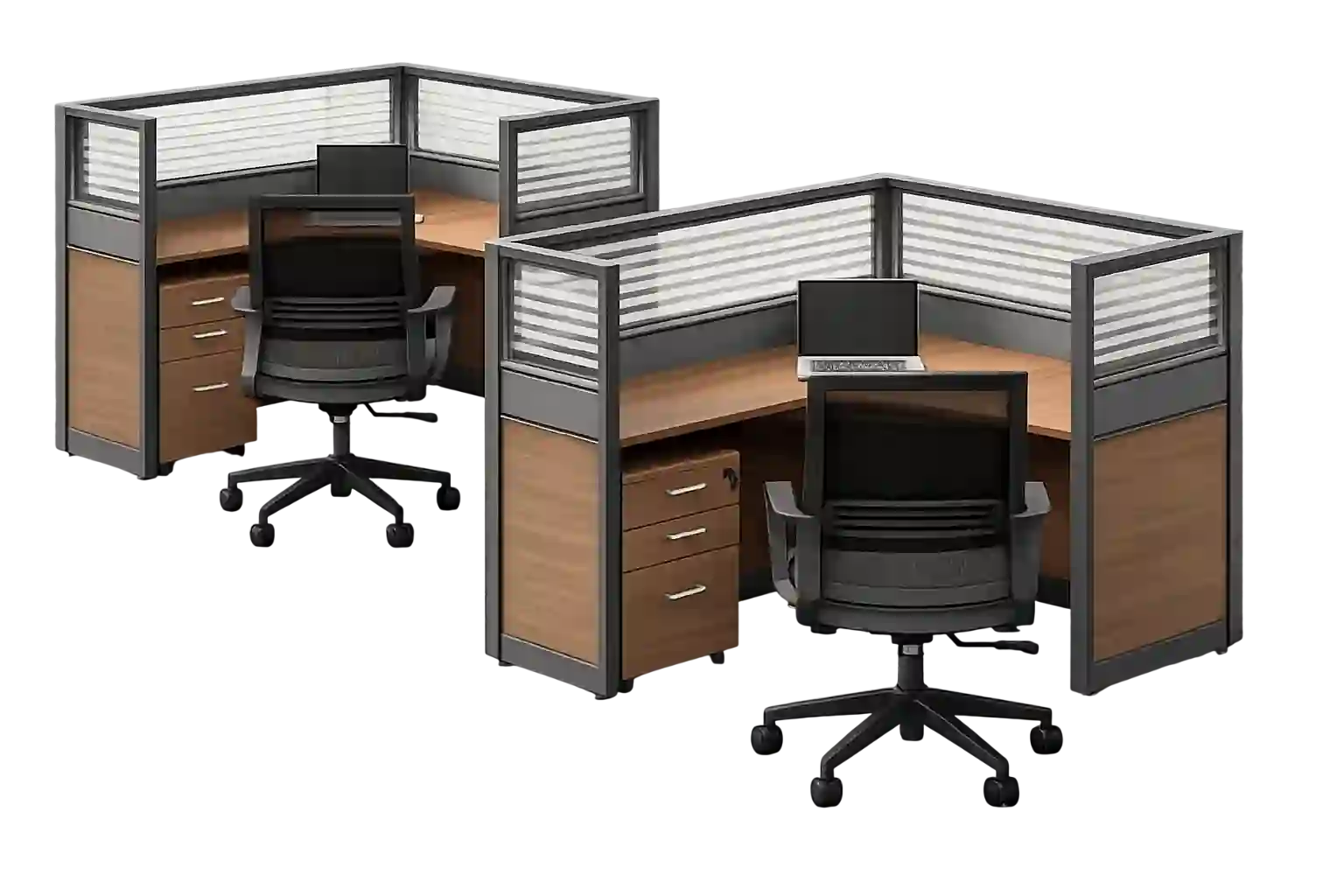 Office workstation desk for team workspace.