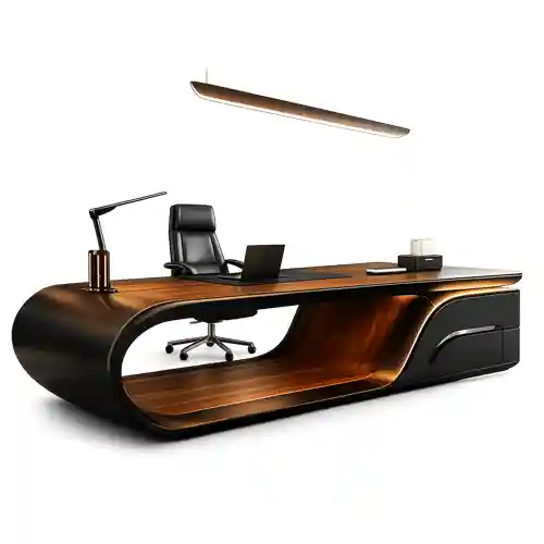 Premium executive office table for luxury interiors.