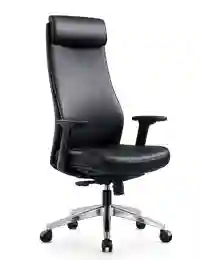 Black high back office chair from Ergonomic Chairs Suppliers in Qatar.