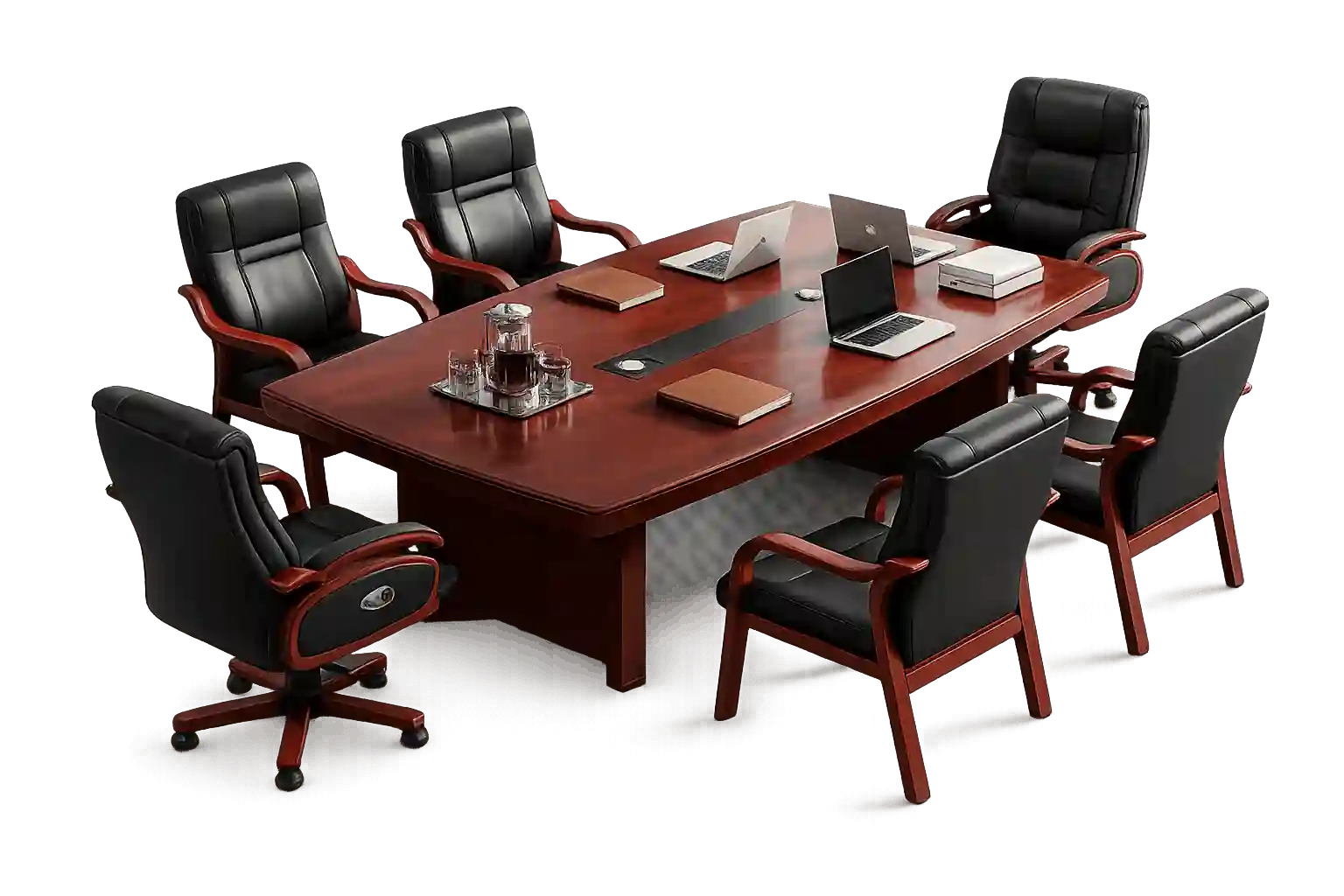 Luxury executive meeting table for modern corporate offices.