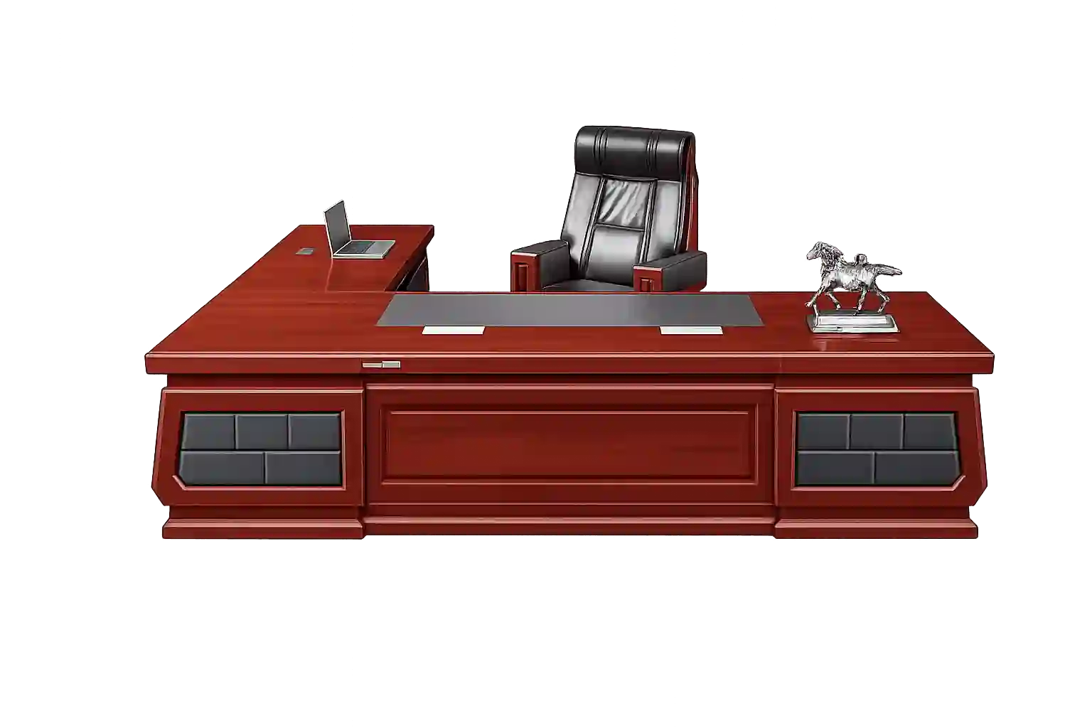 Premium wooden executive desk for office desks in Doha.