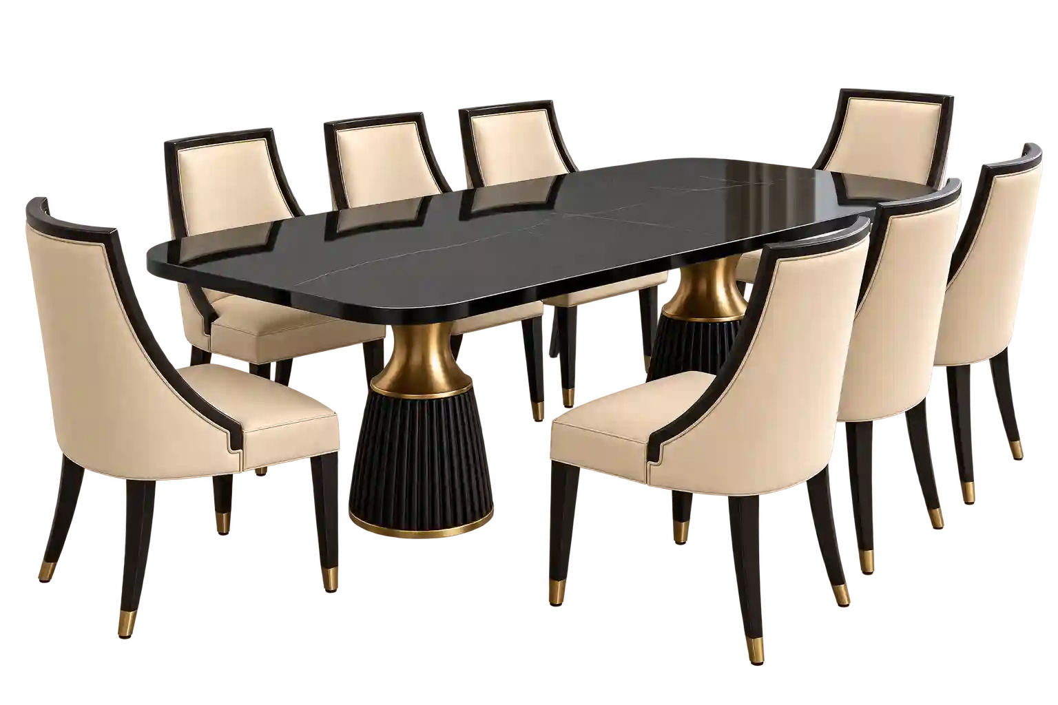 Large rectangular dining table from Dining Table Suppliers in Qatar.