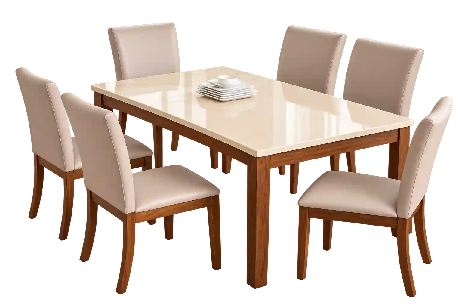 Wooden dining table from Dining Table Suppliers in Qatar.